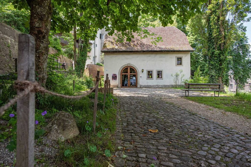 Aussenansicht an Mühle nach Umbau