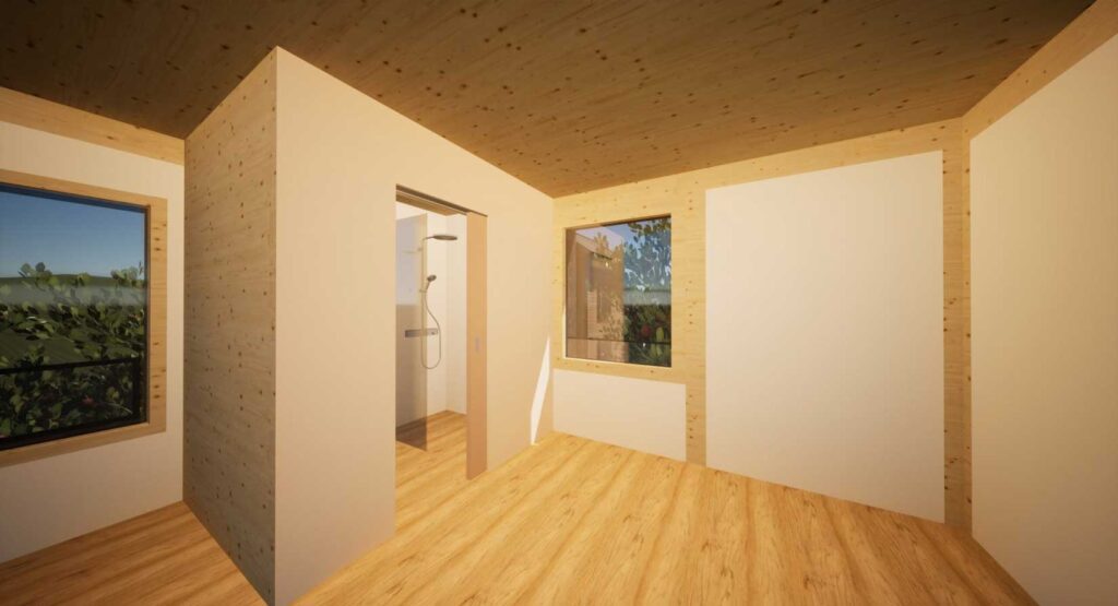 Zimmer und Bad - Machbarkeitsstudie ModularGreen Wangen bei Olten