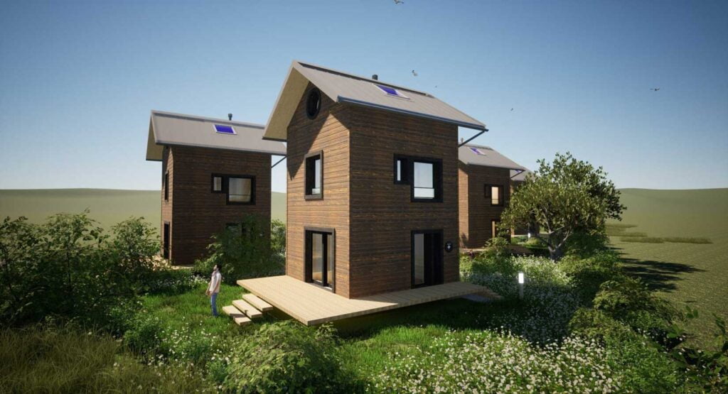 Haus 5 und 4 - Machbarkeitsstudie ModularGreen Wangen bei Olten