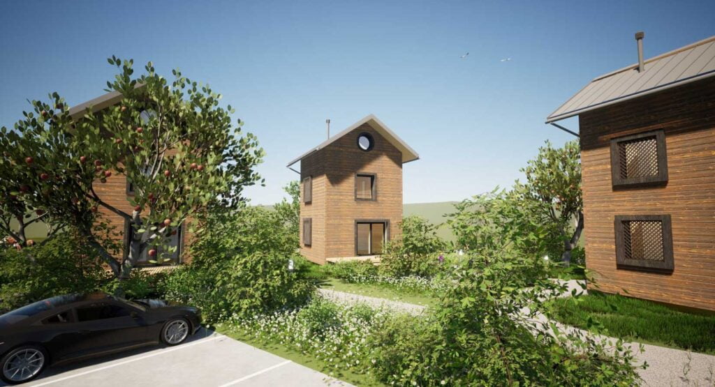 Haus 2 und 3 - Machbarkeitsstudie ModularGreen Wangen bei Olten