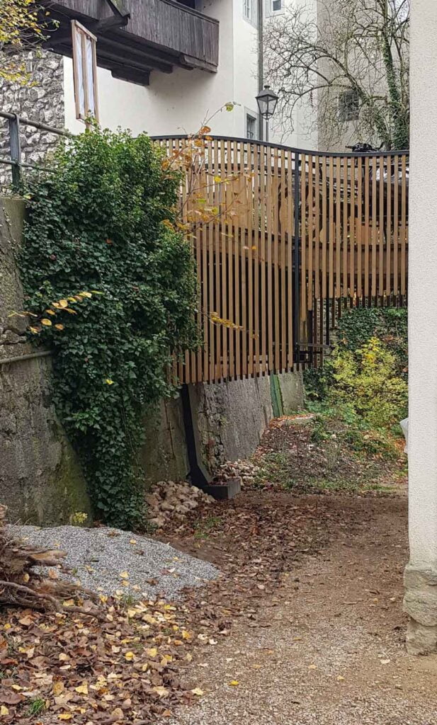 Neue Passerelle für die Mühle